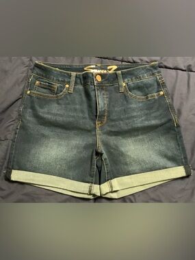 Seven7 Dark Blue Denim Jean Shorts NWOT